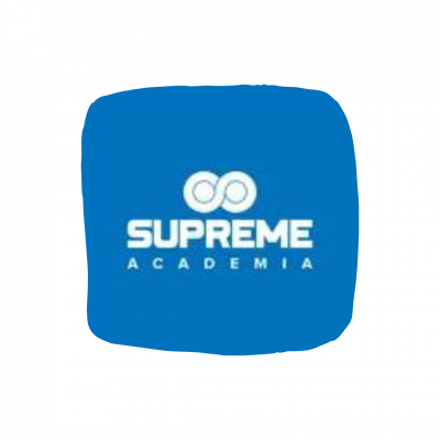 supreme academia. logo - site